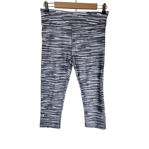 UNDER ARMOUR Women's Heat Gear Compression Striped Leggings SZ M - Picture 1 of 7